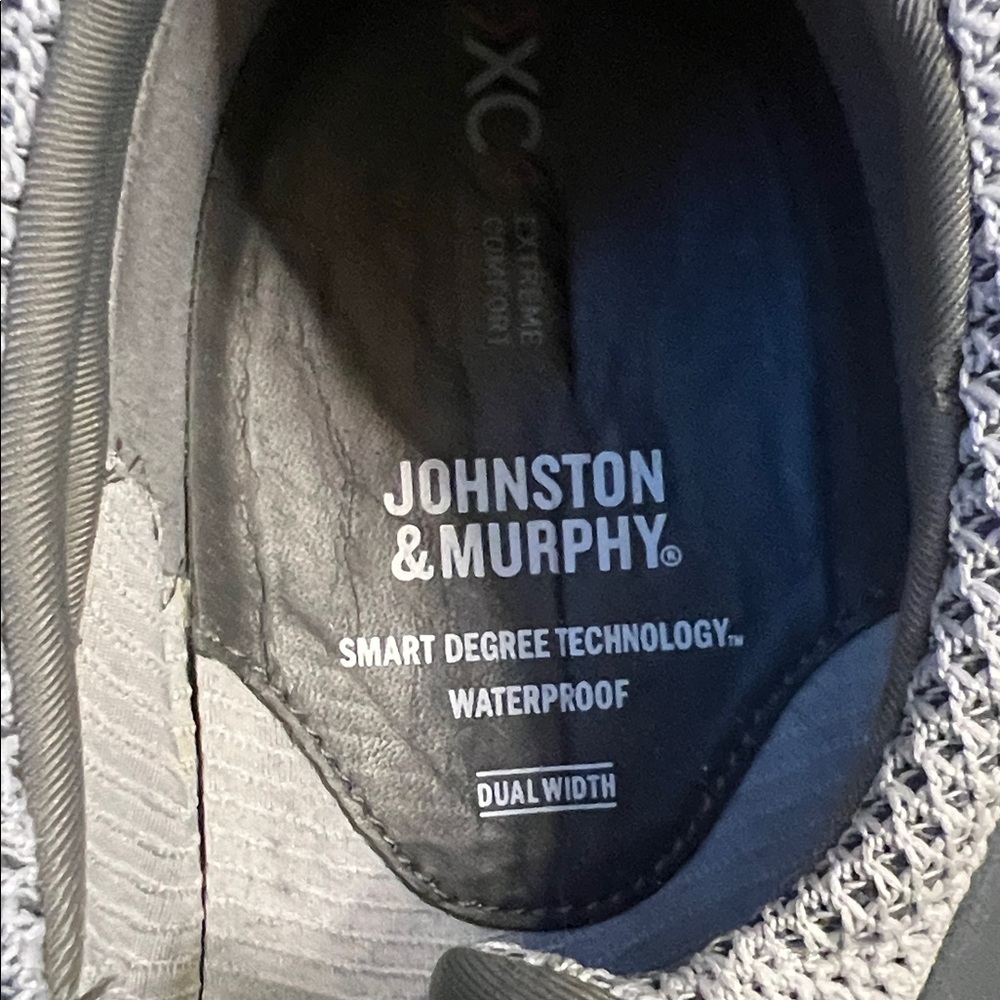 Johnston & Murphy Light Gray Sneakers - Picture 2 of 8
